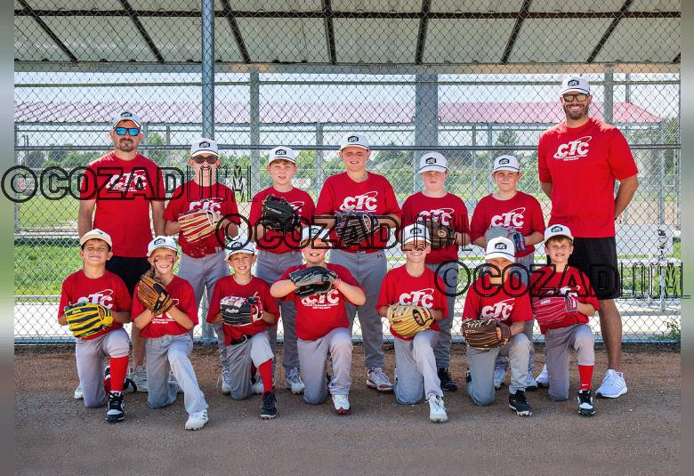 Back row from left: Coach Chris Barber, Benjamin Ide, Colston Broz, Ryker Wiesler, Henry Sturgeon, Hazen Hite, and Coach Dreu Young. Front: Braxtyn Barber, Tuff Roseberry, Wyatt Donnelley, Aaron Hendrickson, Maddux Young, Emerson Ong, and Brecken Barber. (Katie Anrdt Photography) 