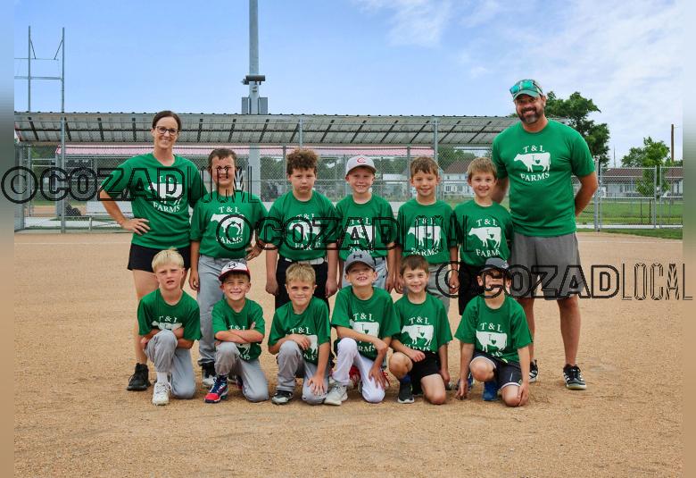 Coaches: Trey Botts and Erin Horse. Roster: Jackson Botts, Coye Horse, Maverick Bellamy, Wyatt Woltemath, Kollin Kugler, Grayson Schacher, Lazarus Hall, Andrew Linder, Knox Munster, Landon Hoehner, and Hudson Cote. (Katie Arndt Photography) 