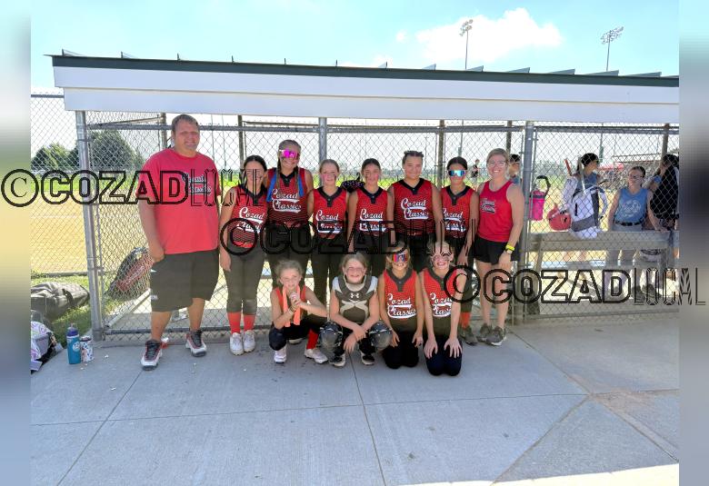 Back row from left: Steve Gnirk, Paizley Hansen, Zaveri Kloepping, Alex Beavers, Braelynn Contanza, Ellery Love, Tauvia Olvera, and Skylar Howell. Front row: Ayvah Freeman, Raelynn Carlson, Addilyn Kappes and Braylynn Kappes. (Courtesy Photo) 