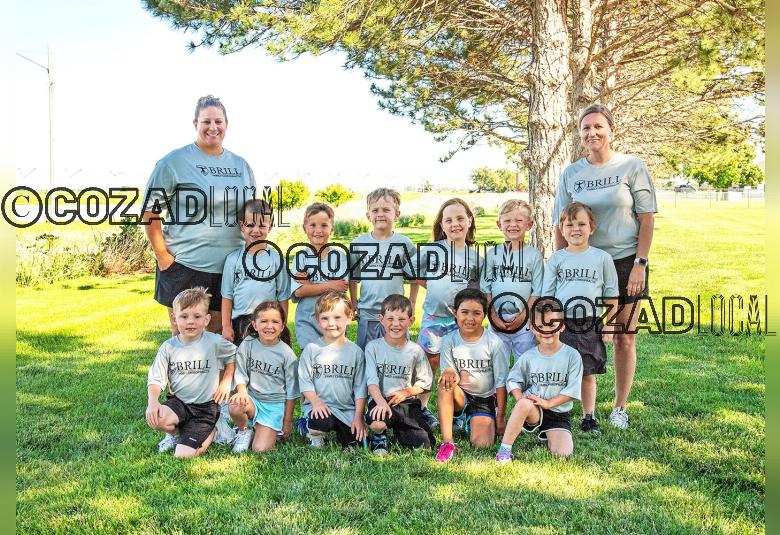 Back row from left: Lindsay Wells, Beckett Wells, Bridger Brill, Jameson Ansbach, Ellie Keating, Creighton Crick, Ace Chrisinger and Melissa Brill. Front row: Lincoln Westfall, Elbert Chrisinger, Miles Ansbach, Asher Westfall, Linnea Rascon, and Ashland Westfall. (Katie Arndt Photography) 